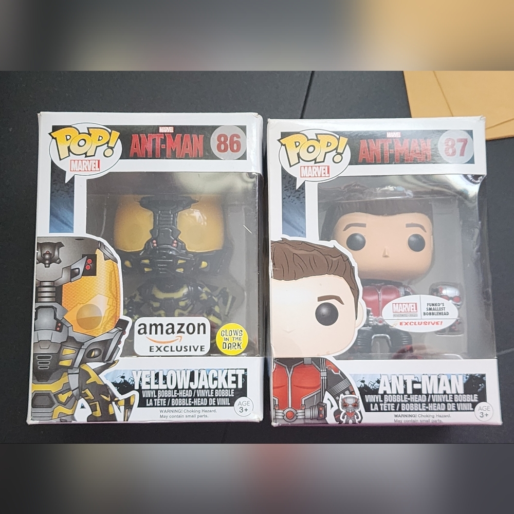 Funko Ant-Man and Yellowjacket Exclusive Figures